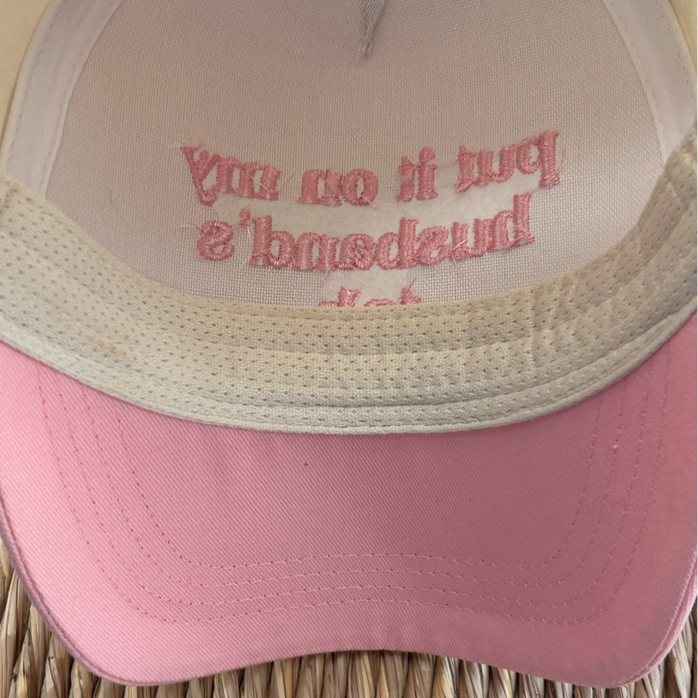 ‘Put It On My Husband’s Tab’ Trucker Hat 💖 - Picture 4 of 4